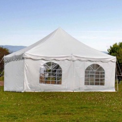 20x20 weekender pole tent sidewall kit img 2 155628368 Party Tent 20x20-White